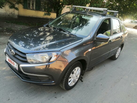 2018 Lada (ВАЗ) Granta I, серебристый, 490000 рублей