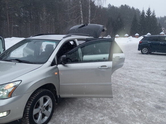 2006 Lexus RX 350 II Рестайлинг, серебристый, 1550000 рублей - вид 8