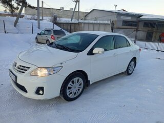 2010 Toyota Corolla X (E140, E150), белый, 1200000 рублей, вид 1