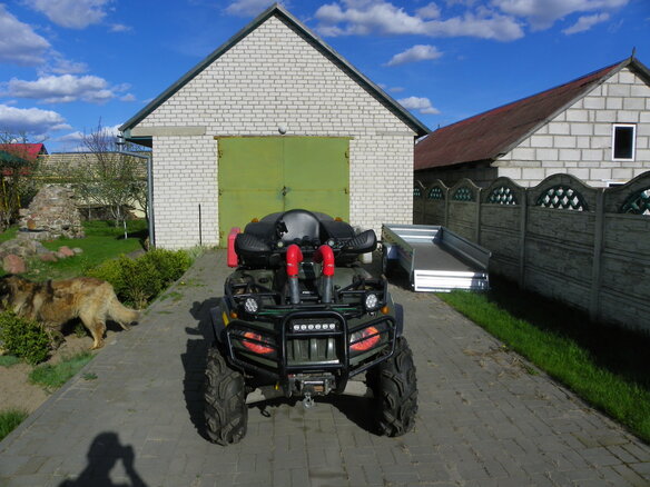 2014 Arctic Cat 700 Series, зелёный, 679239 рублей