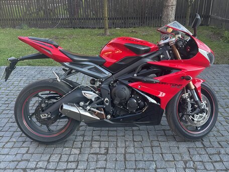 2014 Triumph Daytona 675, красный, 999000 рублей, вид 1