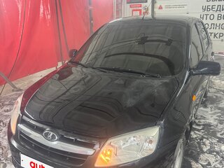 2014 Lada (ВАЗ) Granta I, синий, 430000 рублей, вид 1