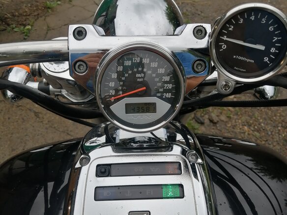 2001 Honda VTX 1800, чёрный, 850000 рублей - вид 2