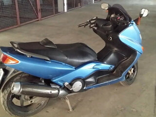 2005 Yamaha TMAX, голубой, 385000 рублей, вид 3