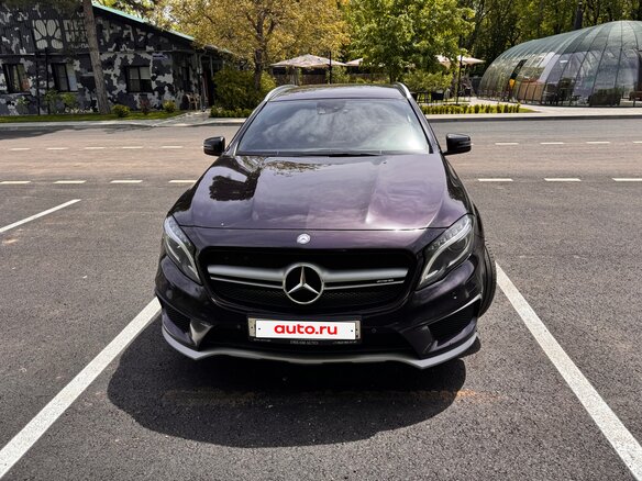2014 Mercedes-Benz GLA AMG 45 AMG I (X156), фиолетовый, 2500000 рублей - вид 4