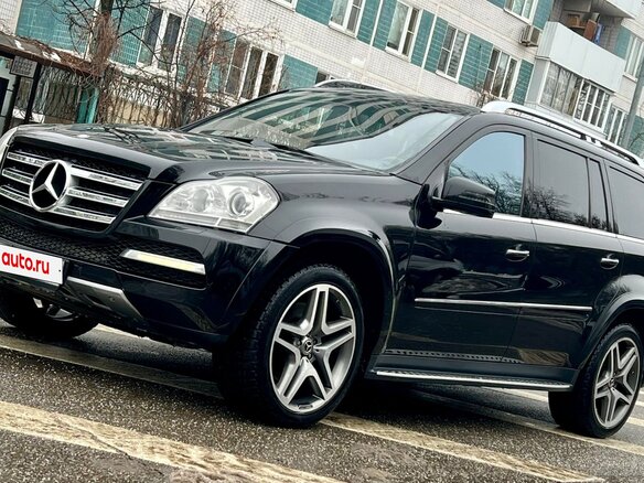 2011 Mercedes-Benz GL-Класс 500 I (X164) Рестайлинг, чёрный, 1650000 рублей - вид 1