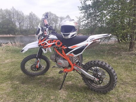 2022 Kayo Basic TT125, чёрный, 80000 рублей, вид 1