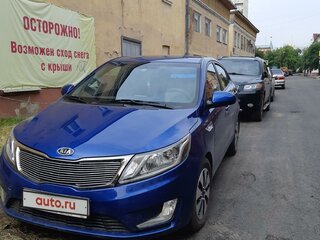 2012 Kia Rio III, синий, 1150000 рублей, вид 3