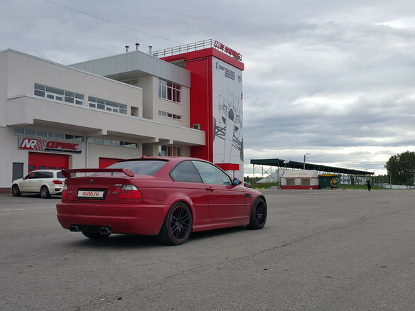 2002 BMW M3 III (E46), красный - вид 6