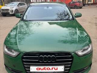 2015 Audi A4 IV (B8) Рестайлинг, зелёный, 1700000 рублей, вид 1