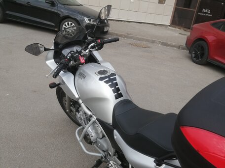 2004 Yamaha XJ600, серебристый, 349000 рублей, вид 2