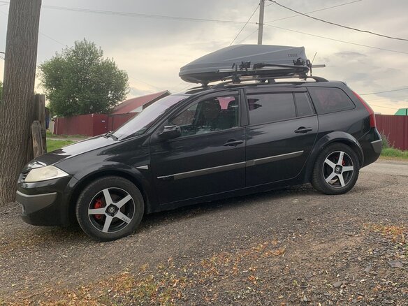 2006 Renault Megane II Рестайлинг, чёрный, 670000 рублей - вид 19