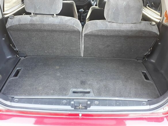 2001 Suzuki Kei, красный - вид 6