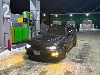1997 Mitsubishi Legnum, чёрный, 690000 рублей, вид 2