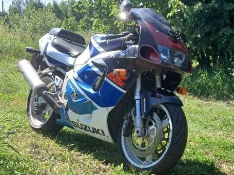 1999 Suzuki GSX-R 750, синий, 380000 рублей, вид 1