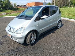 2001 Mercedes-Benz A-Класс 140 I (W168) Рестайлинг, серебристый, 499000 рублей, вид 1
