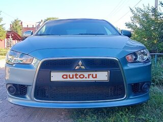 2011 Mitsubishi Lancer X Рестайлинг, зелёный, 1300000 рублей, вид 1