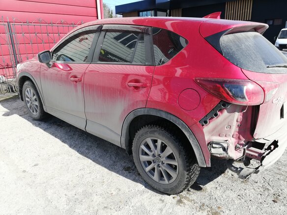 2016 Mazda CX-5 I Рестайлинг, красный, 1800000 рублей - вид 7