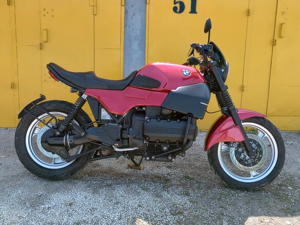 1994 BMW K 1100 LT, красный, 503121 рублей - вид 17