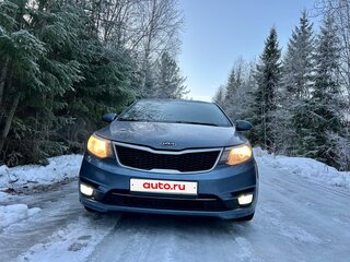 2012 Kia Rio III, голубой, 640000 рублей, вид 3