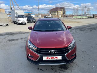 2021 Lada (ВАЗ) Vesta SW Cross I, красный, 1100000 рублей, вид 2