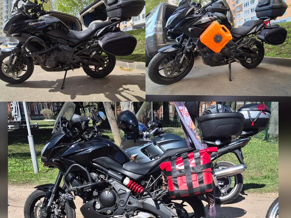 2015 Kawasaki Versys 650, чёрный, 640000 рублей - вид 9