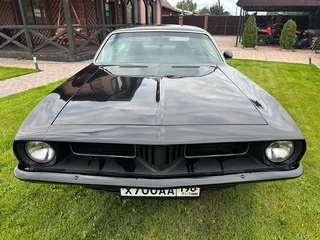 1973 Plymouth Barracuda, чёрный, 7777777 рублей, вид 2