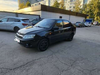 2015 Lada (ВАЗ) Granta I, чёрный, 330000 рублей, вид 5
