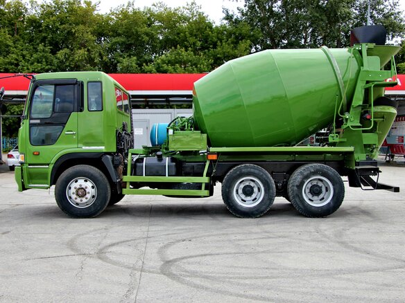 1990 Hino Бетоносмеситель, зелёный, 4360000 рублей - вид 6