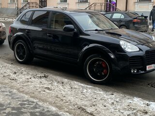 2005 Porsche Cayenne I (955), чёрный, 1400000 рублей, вид 4