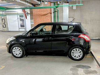2013 Suzuki Swift IV Рестайлинг, чёрный, 1060000 рублей, вид 5