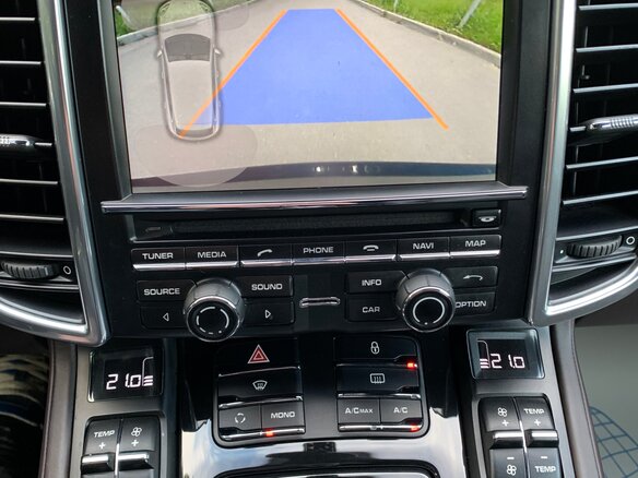 2012 Porsche Cayenne S II (958), синий, 3300000 рублей - вид 22