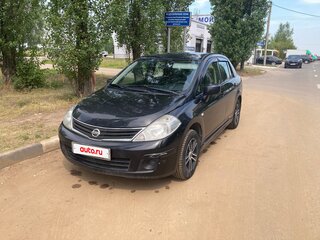 2010 Nissan Tiida I Рестайлинг, чёрный, 500000 рублей, вид 1