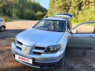 2004 Mitsubishi Outlander I, серебристый, 540000 рублей, вид 1