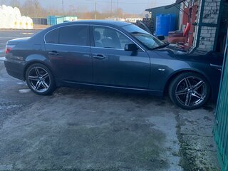 2009 BMW 5 серии 520d V (E60/E61) Рестайлинг, серый, 1150000 рублей, вид 4