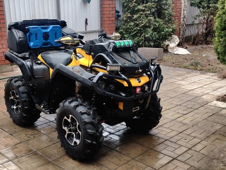 2013 BRP Can-Am Outlander X MR 650, жёлтый, 950000 рублей, вид 2