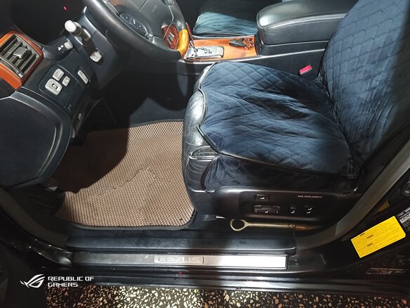 2003 Lexus LS 430 III Рестайлинг, чёрный, 1300000 рублей - вид 21