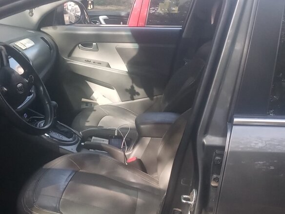 2010 Kia Sportage III, серый, 1190000 рублей - вид 5