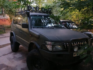 1997 Toyota Land Cruiser Prado 90 Series, зелёный, 1000000 рублей, вид 2