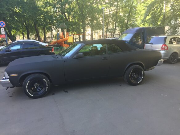 1973 Chevrolet Nova III, чёрный - вид 6