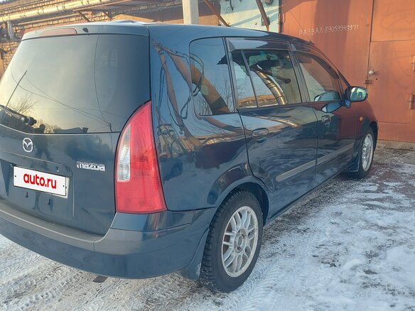 2000 Mazda Premacy I (CP), синий, 487000 рублей - вид 1