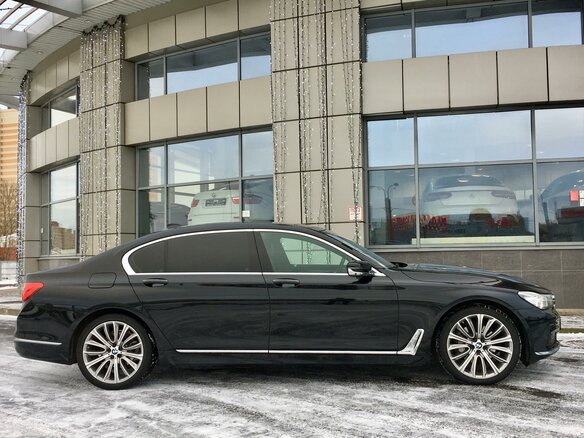 2015 BMW 7 серии 730Ld xDrive VI (G11/G12), чёрный - вид 3