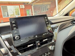 2021 Toyota Camry VIII (XV70) Рестайлинг, красный, 3600000 рублей, вид 5