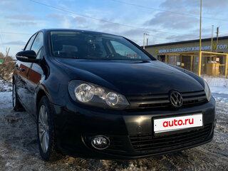 2011 Volkswagen Golf VI, чёрный, 720000 рублей, вид 5