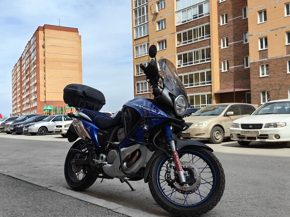 2007 Honda XL700V Transalp, синий, 505000 рублей - вид 4