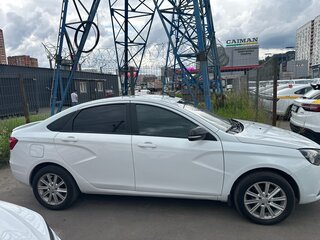 2019 Lada (ВАЗ) Vesta I, белый, 820000 рублей, вид 3