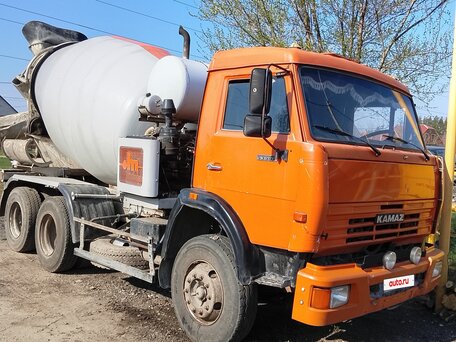 2008 КамАЗ Автобетоносмеситель, оранжевый, 990000 рублей, вид 2