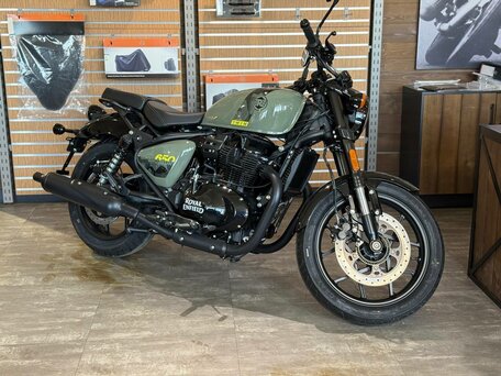 2026 Royal Enfield Shotgun, зелёный, 732000 рублей, вид 3