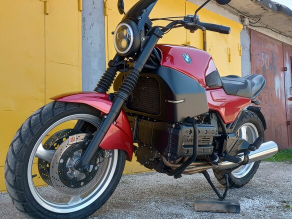 1994 BMW K 1100 LT, красный, 503121 рублей - вид 3