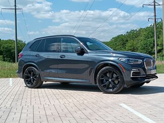 2019 BMW X5 50i IV (G05/G18), синий, 5500000 рублей, вид 2